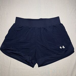 Under Armour Women's Dark Blue Athletic Shorts